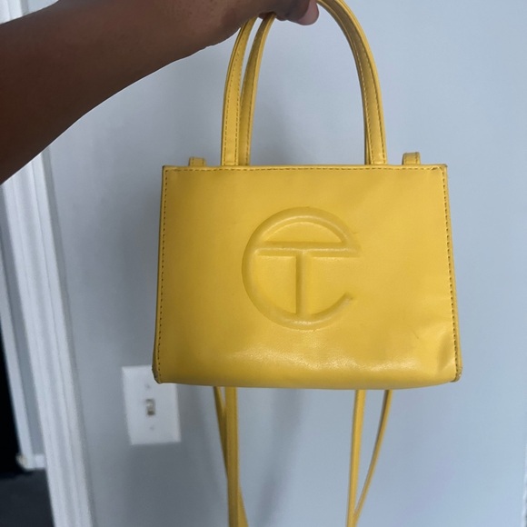 Yellow Authentic Telfar Bag - Used - Picture 5 of 9